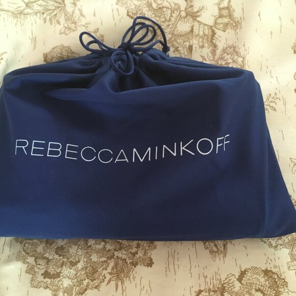 Rebecca Mincoff Mini MAC - Mauve Leather - Silver Tone Hardware - Excellent - Picture 14 of 15